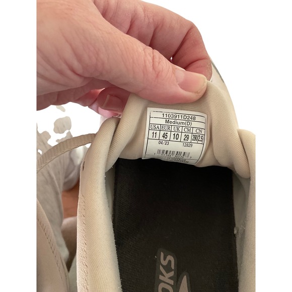 Brooks Ghost 15 Mens Road‎ Running Shoes Neutral Cushioning Tan Size 11
